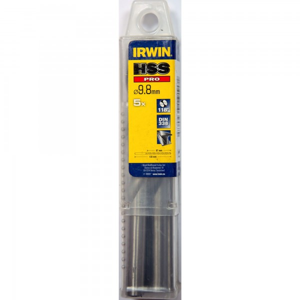 HSS DIN338 9,8x87/133mm 5ks