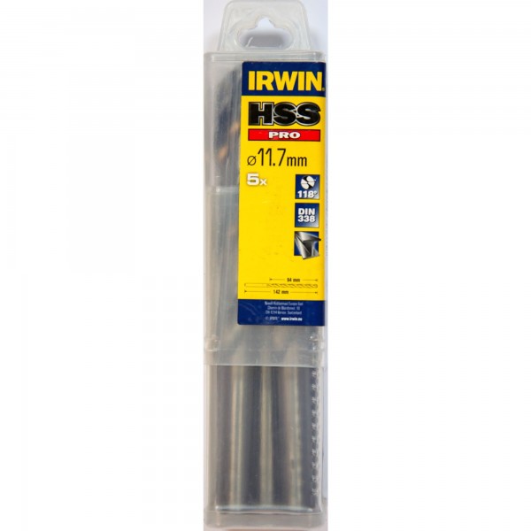 HSS DIN338 11,7x94/142mm 5ks