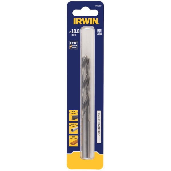 HSS DIN338 10,0x87/133mm valce 1ks