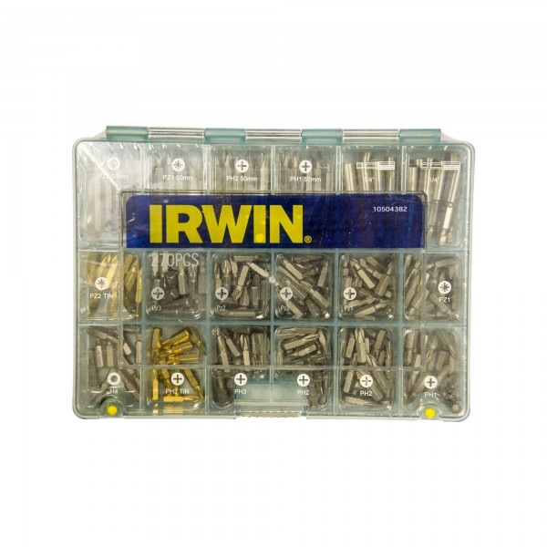 IRWIN Sortimentní sada bitů 270 kusů