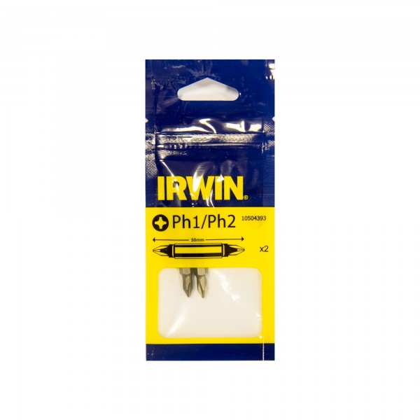 IRWIN Philips Bit oboustranný PH1/PH2 (2ks)