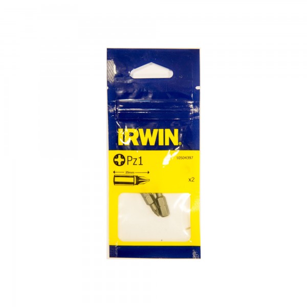 IRWIN Pozidriv Bit PZ1-25mm (2ks)