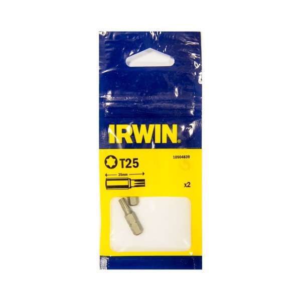 Bity IRWIN Torx T25-25 mm (2 ks)