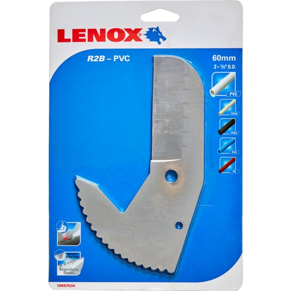 LENOX R2B-PVC nerezová náhradná čepeľ R2