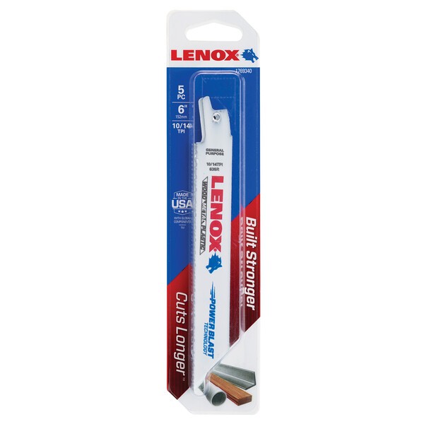 LENOX bimetal 635R 152 x 19 x 9 mm 10/14TPI T2™