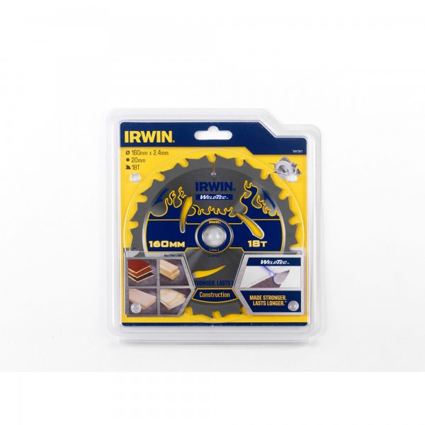 IRWIN Kotúčová píla WT 160xZ18x20/16