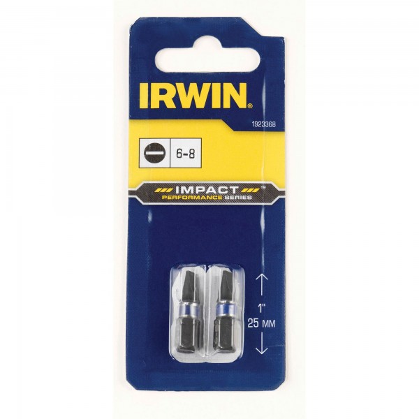 IRWIN Impact bit SLOT 6,5 mm - 25 mm 2 ks