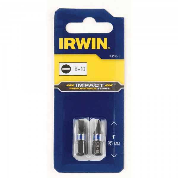 IRWIN Impact bit SLOT 8 mm - 25 mm 2 ks