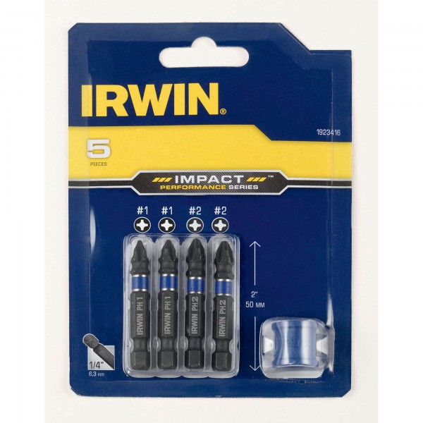 IRWIN Impact sada 5ks do el. šroubováků PZ/PH