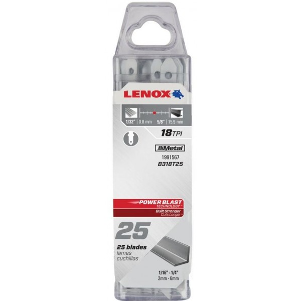 Bimetal LENOX B318T 92,2 x 9,5 x 0,9 mm 18 TPI
