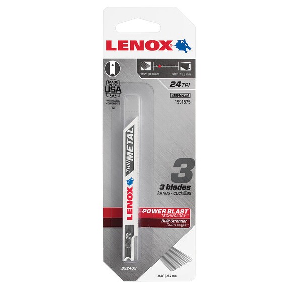 Bimetal LENOX B324U 92,2 x 9,5 x 0,9 mm 24 TPI