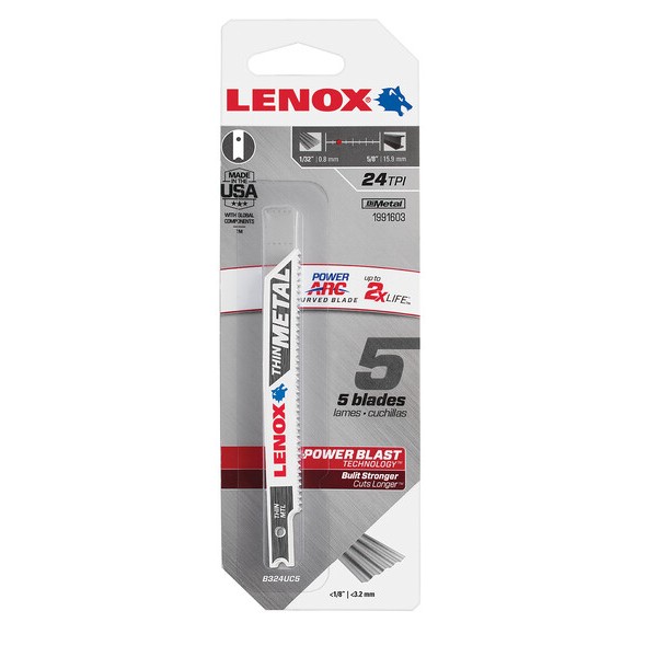 LENOX B324UC bimetal 92,2 x 9,5 x 0,9 mm 24 TPI