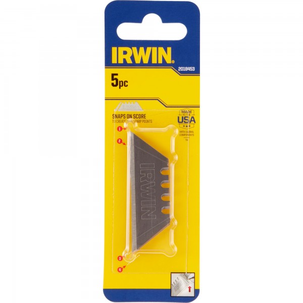 IRW čepel uhlíková ocel 4POINT 5 ks
