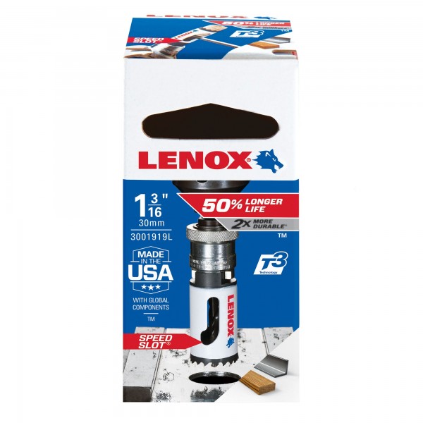 LENOX dierovač 30 mm bimetal T3™ Speed Slot®