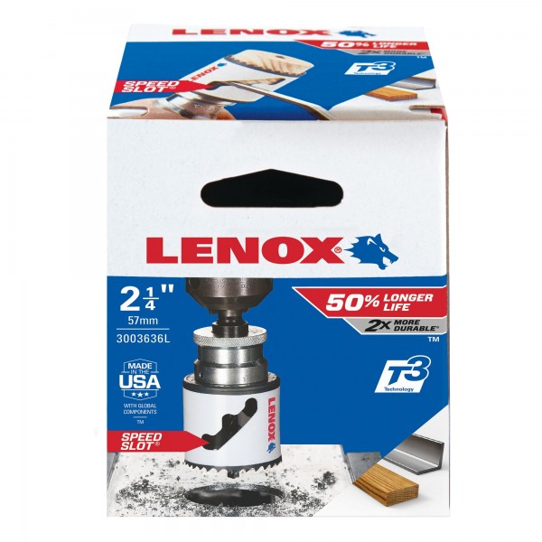 LENOX dierovač 57 mm bimetal T3™ Speed Slot®