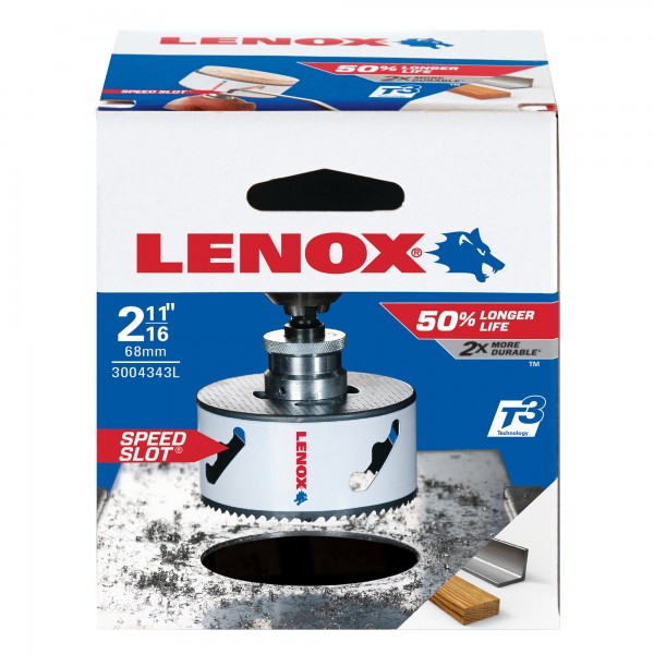 LENOX dierovač 68 mm bimetal T3™ Speed Slot®