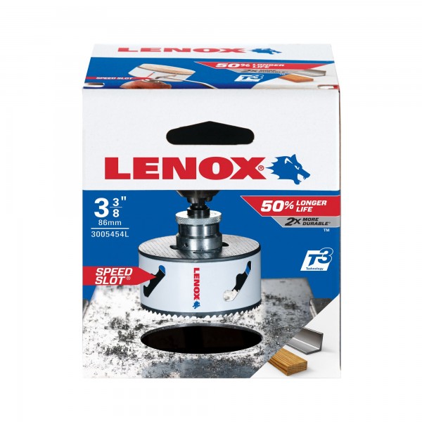 Lenox dierovač 86 mm bimetal T3™ Speed Slot®