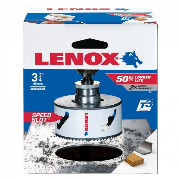 Lenox dierovač 95 mm bimetal T3™ Speed Slot®