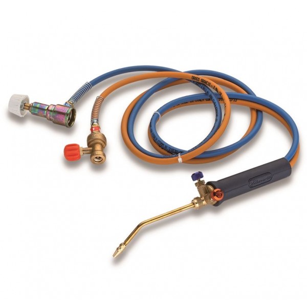 KMP Hořák s tryskou O 0,65 mm a rukojeť + hadice