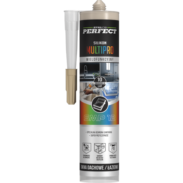 Silikon neutrální MULTI-PRO 280 ml béžový SMP 12