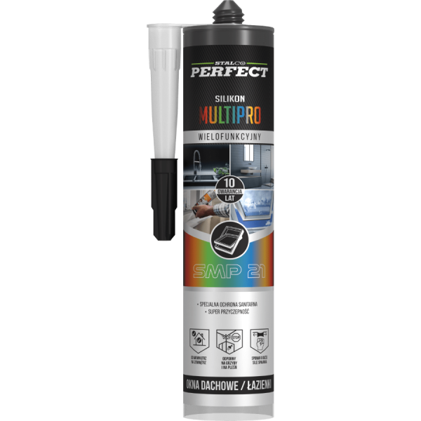 Silikon neutrální MULTI-PRO 280 ml černý SMP 21