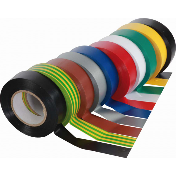 Páska izolačná 15 mm x 10 m; mix; 10 ks/bal.