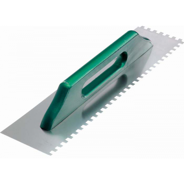 Hladítko nerezové 480 x 130 mm 8 x 8 zubov