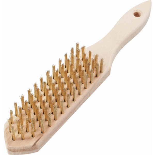 Kartáč drátěný 3-řadový 261 x 31 x 41 mm