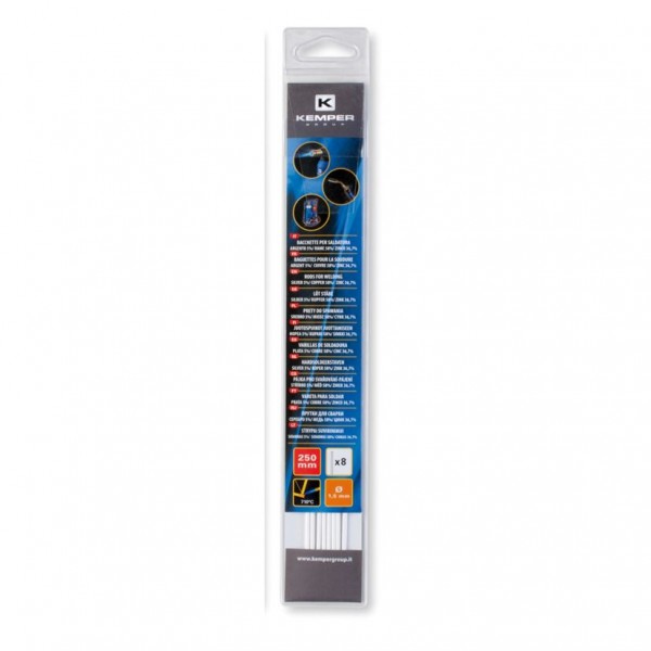 KMP Pájka - obalovaná měď/stříbro 5 %, blistr 8 ks