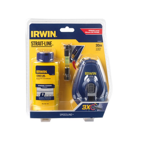 IRWIN Strait-Line™ brnkačka sada + farba modrá