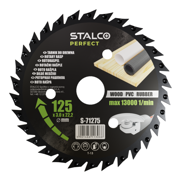 Rašple-pila rotační 230x22,23 mm