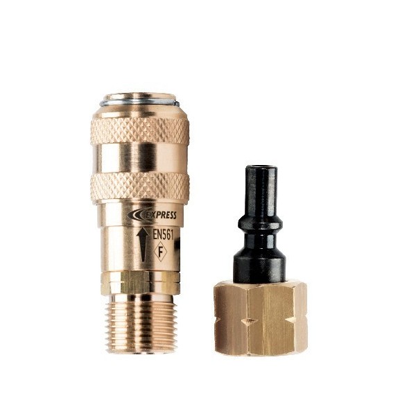 EXP Přípoj.díl na rukojeť + rychlospojka na hadici