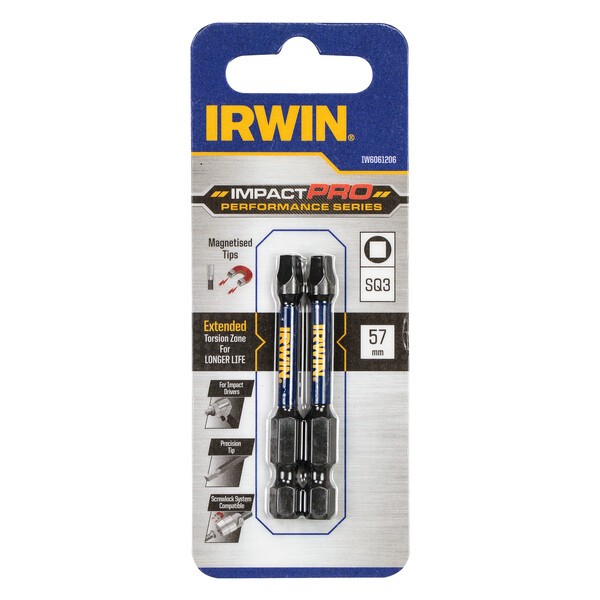 IRWIN IMPACT PERFORMANCE 57 mm 4HRAN, 2 ks/blister