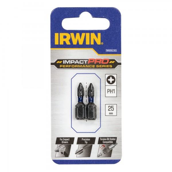 IRWIN Impact bit PH1 25mm - 2 ks