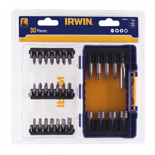 IRWIN Bity a hlavice sada PRO 30 ks S-Tough Case