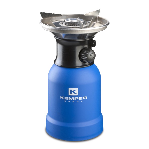 KMP Plynový vařič s piezo-zapalováním modrý