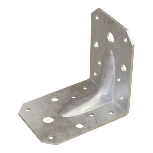 Úhelník zpevněný prolisem 40x40x40 mm (50 ks)