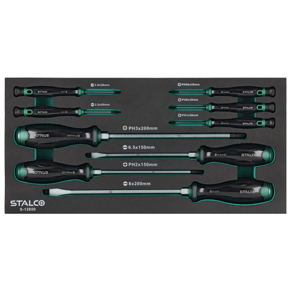 Šroubovák precizní a k zatloukání sada 9 ks