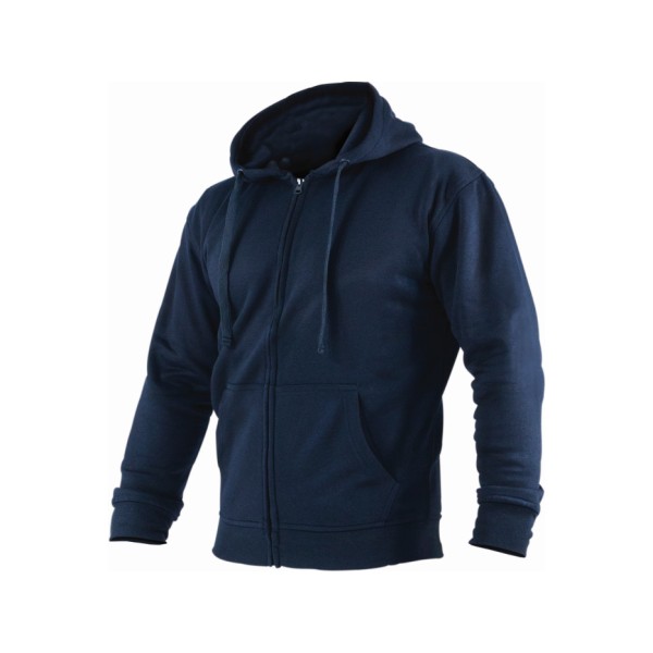 Mikina s kapucí PORA S tmavě modrá