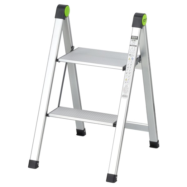 Schůdky skládací MINI SLIM 2 stupně 653 mm