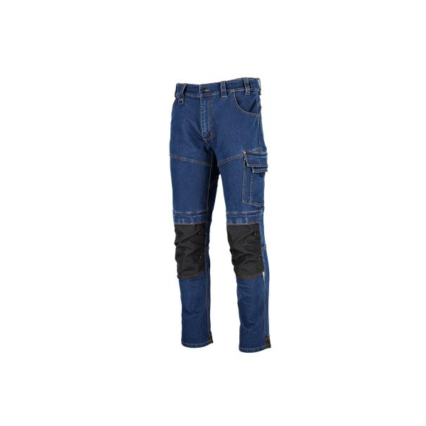 Kalhoty pracovní jeansové DANNY tmavě modrá S