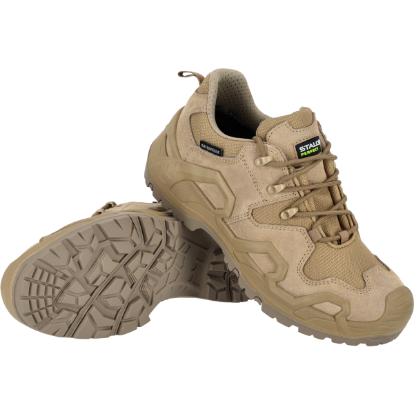 Boty pracovní DEFENDER LOW OB tm. béžová 38