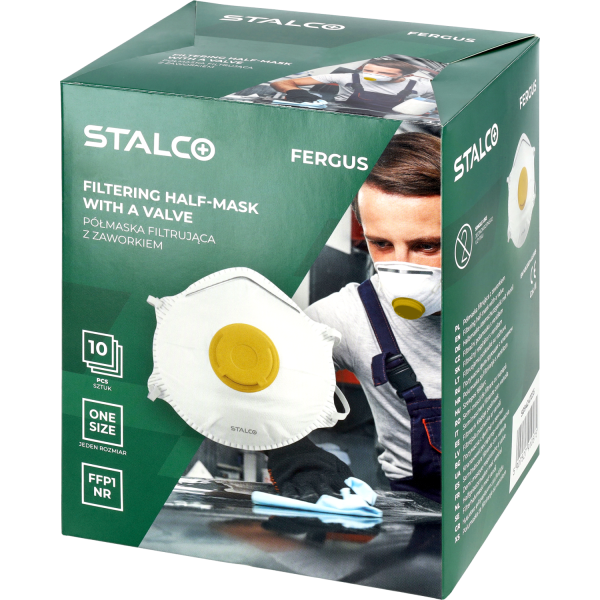 Respirátor s ventilem FERGUS FFP1