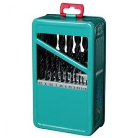 HSS DIN338 sada E2 19 ks 1-10 mm