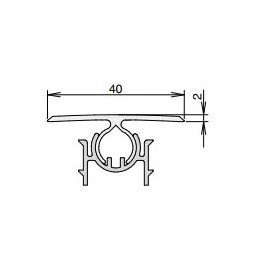 Athmer Plochý práh 40-715 mm