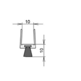 Athmer Glasdicht UB-10/10  708 mm