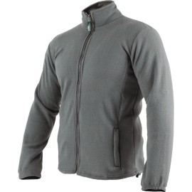 Mikina fleecová pánská BARRY S šedá