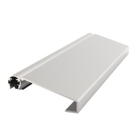 FS Ochranný profil pro skleněné dveře BSG2 C-0