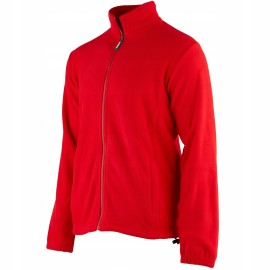 Mikina fleecová pánská BARRY S červená