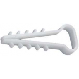 Držiak montážny pre ploché vodiče 6-7 mm (100 ks)